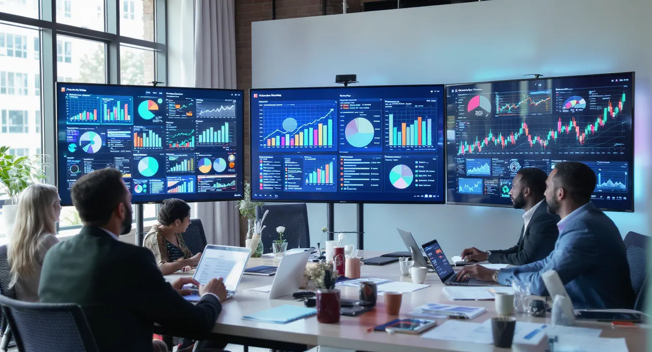 Stratégies marketing efficaces pour PME avec équipe en réunion