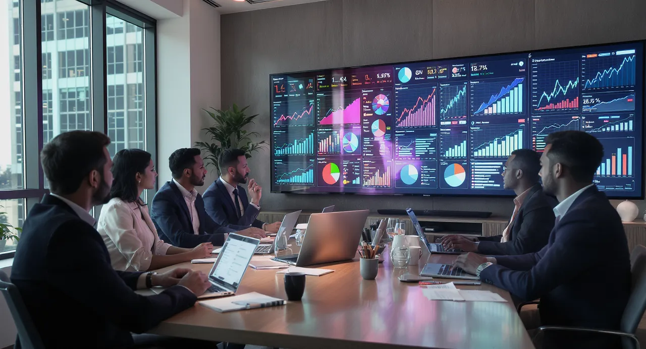 Stratégie marketing efficace avec planification et analyse des données